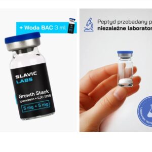 Growth Stack Ipamorelin + CJC1295 no DAC 5+5mg