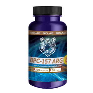 BPC-157 ARG w kapsułkach, 1tab/100mcg, 60tab w opakowaniu