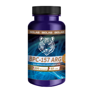 BPC-157 ARG w kapsułkach, 1tab/200mcg, 60tab w opakowaniu