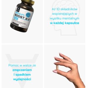 BrainBoost 2.0 Wese 90kapsułek
