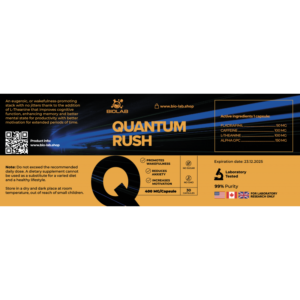 QUANTUM RUSH MIX 400mg/kapsułka