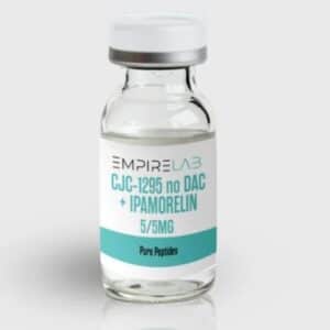 GROWTH STACK | CJC-1295 NO DAC + IPAMORELIN 10mg + 3ml BAC